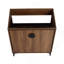 Meuble-lavabo autoportant 30 po, 2 portes, armoire de salle de bain avec cadre en bois d'ingénierie (armoire seulement)