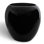 River Stone Side Table, Gel Coat Black