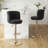 Upholstered Adjustable Height Counter Stool-907616368
