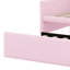 Lit de jour simple rembourré extensible avec dossier en L-207830647
