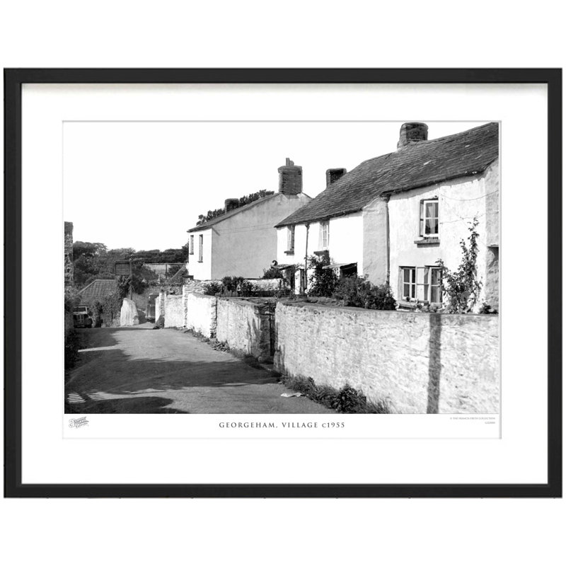 Georgeham, Village C1955 - Single Picture Frame Print, 60cm H x 80cm W x 2.3cm D