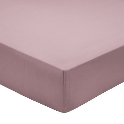 Pima 200 Thread Count 100% Cotton Percale Fitted Sheet