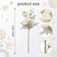 2 pièces de fleurs artificielles roses-1168800622