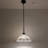 Kleist Tiffany Pendant Lighting White Hexagon Stained Glass LED Bulb Included 12”W*12”D*60”H