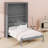 Murphy Bed Wall Bed With Shelves-1924716908