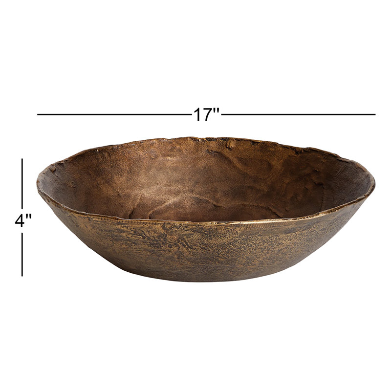 Myron Metal Decorative Bowl