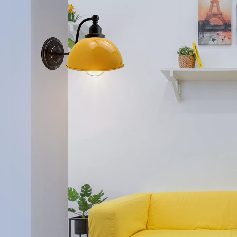 Wigburg Barn Light, Yellow, No