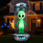 OVNI gonflable de 8,2 pi avec décor extérieur Alien