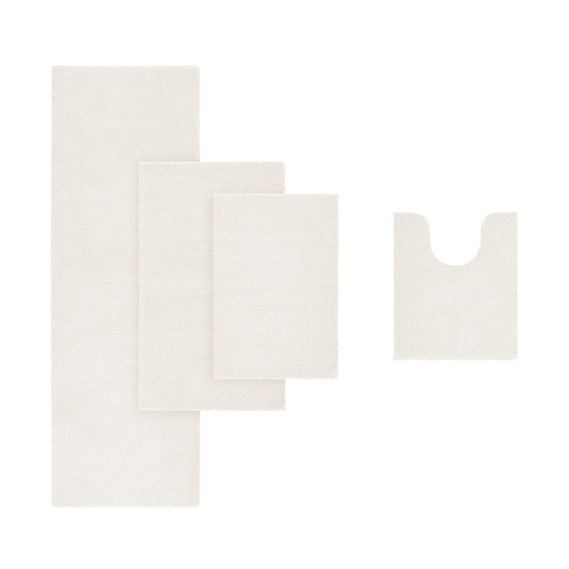Bath Rug, Ivory, Rectangle 2' x 3'4"