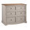 Palmea Solid Wood 133 cm W Chest of 6 Drawers
