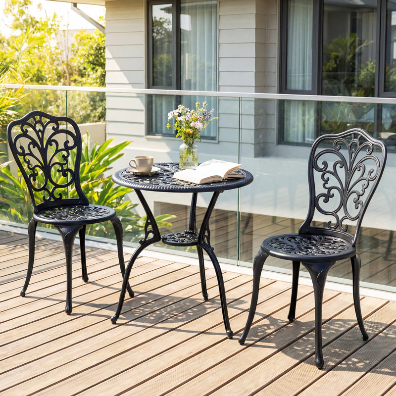 2 - Person Patio Dining Set with Round Table