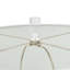 Lampe de table blanche 28,5 po