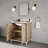 Brookhn 30 In. Single Sink Whitebrook Quartz Countertop Bath Vanity in Lustrous Walnut