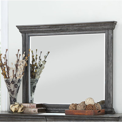 Maltby Wood Flat Wall Mirror