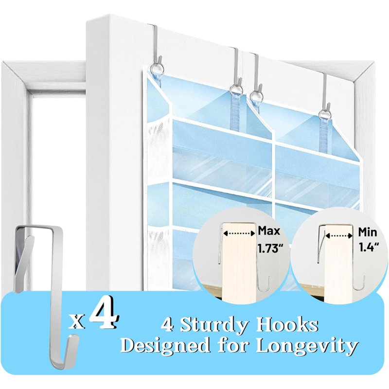 Non-woven Fabric Wall Organizer with Wall Baskets