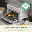 Cuisinart Stainless Steel Multi-Function Oven 13.75 in. H X 15.75 in. W X 12.25 in. D