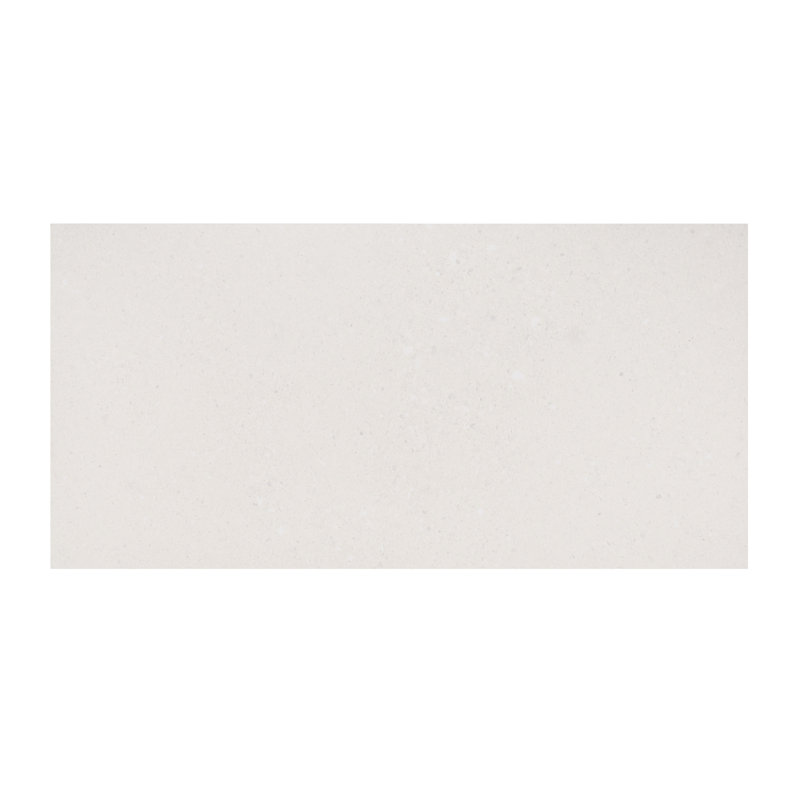Carreau de porcelaine pour plancher et mur 12 po x 24 po Ansel, Ivoire / blanc cassé