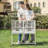 Zora 41.3'' Steel Flat Top Floor Bird Cage with Wheels