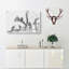 Vultures On A Tree In Abstract - Wrapped Canvas-55299395