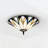3-light Flush Mount Ceiling Light