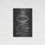 "Football Blueprint Vernis tableau noir" par Luxe