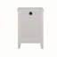 ensemble de 2 tables de chevet 3 tiroirs blanches avec station de charge et ports USB et prises de courant, table de chevet / table de bout moderne en bois pour chambre à coucher-765750849
