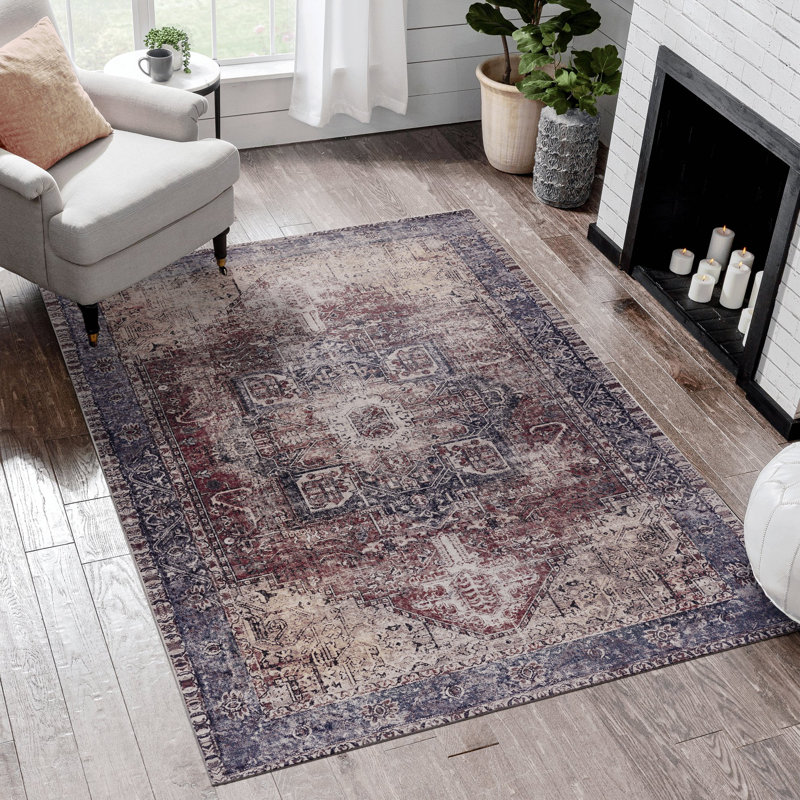 Area Rug, Multi Washable Rug (Multi), Rectangle 8' x 10'