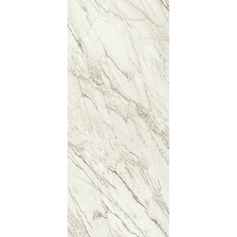 Carreau de porcelaine poli JM Forte Bookmatch A pour plancher et mur (48 po x 110 po)