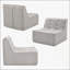 Grand fauteuil à billes avec mousse haute résilience-1174781628