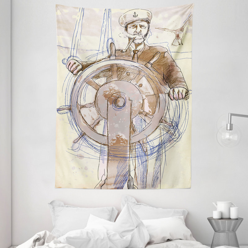 Tapisserie en polyester polyester, H 80 po x l 60 po