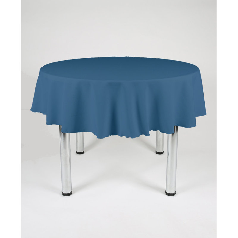 Cameron-James Salisbury Tablecloth, 137cm W x 137cm L, Airforce Blue