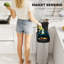 HOMCOM 50L Sensor Bin Automatic Touchless Bin Battery Operated Black-120768094
