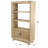 Jadius 39.5'' W Manufactured Wood Shelving Unit
