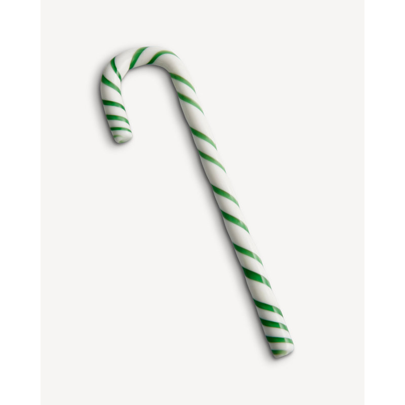 Polka Candy Cane White/Yellow, White/Green