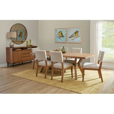 Millwork 7 Piece Rectangular Dining Set