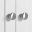 Wall Bathroom Storage with Double Mirror Doors-1458618100