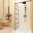 Framed Glass Shower Screen 34" Width X 72"Height With 1/4" 6Mm Silk-Printing Tempered Glass, Aluminum And Support Bar, Shower Door