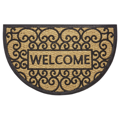 Semi-Circle Door Mat