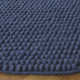 Amira Solid Color Handwoven Wool/Cotton Area Rug in Blue