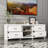 70.8'' W TV Stand With 4-Drawers And 2-Open Shelves-372761279