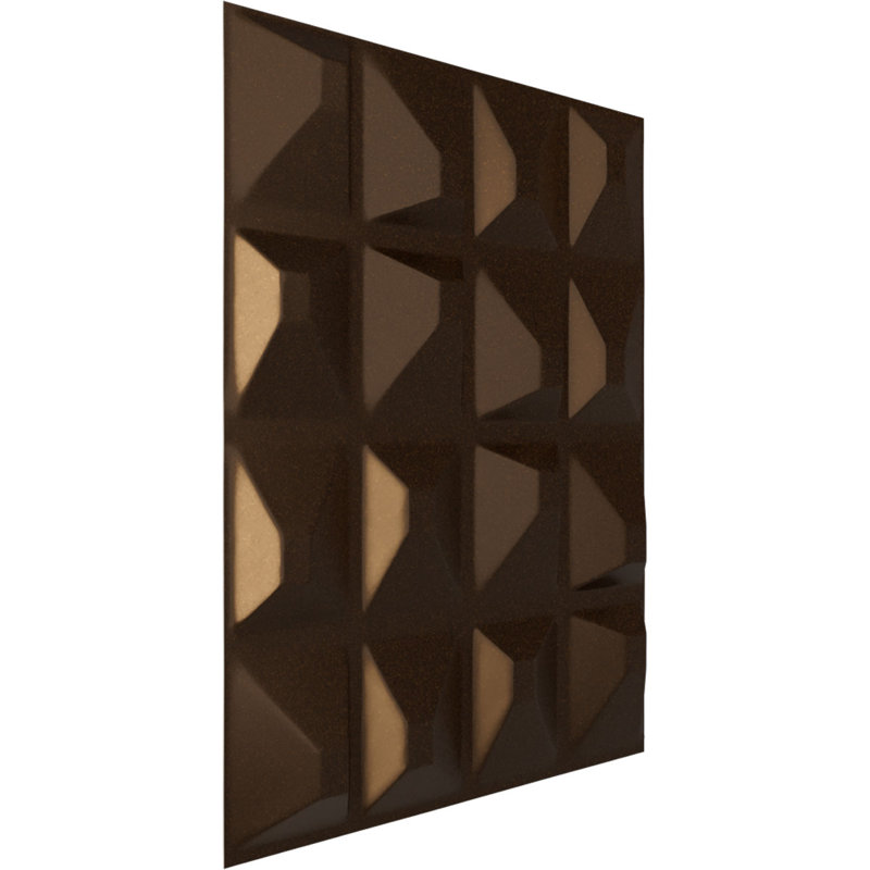 Panneau mural 3D décoratif Tristan EnduraWall l 19 5/8 po x H 19 5/8 po, UltraCover (couvre 2,67 pieds carrés)