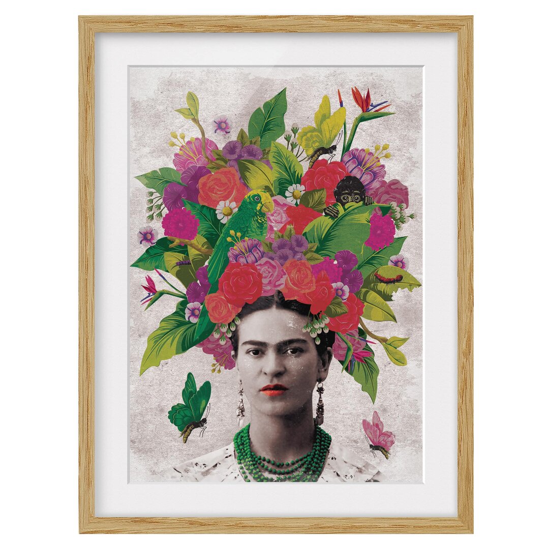 Gerahmtes Poster Flower Portrait