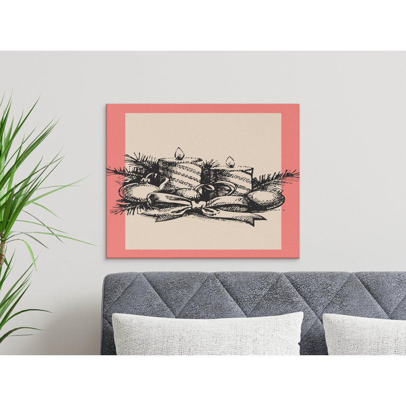 Smitherman 1 Piece Wrapped Canvas Wall Art Set, 18x12