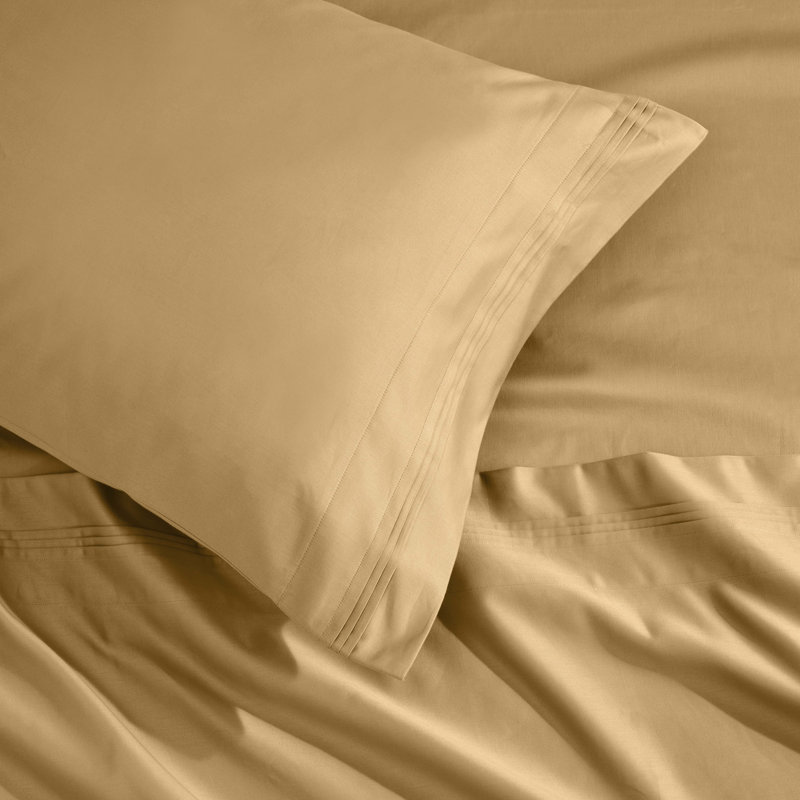 Tipton 1500 Thread Count Certified Egyptian Cotton Ultra-Luxury Pillowcase, Standard, Platinum