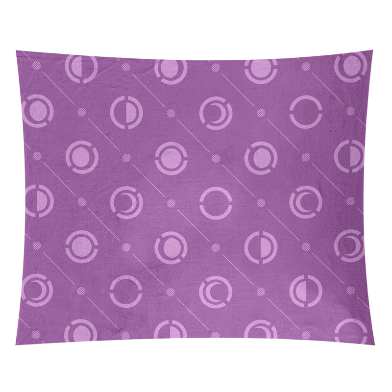 Tapisserie, H 68 po x l 80 po, Violet foncé