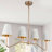 Jonesboro 4 - Light 35'' W Linear Gold Kitchen Island Pendant UL Certified