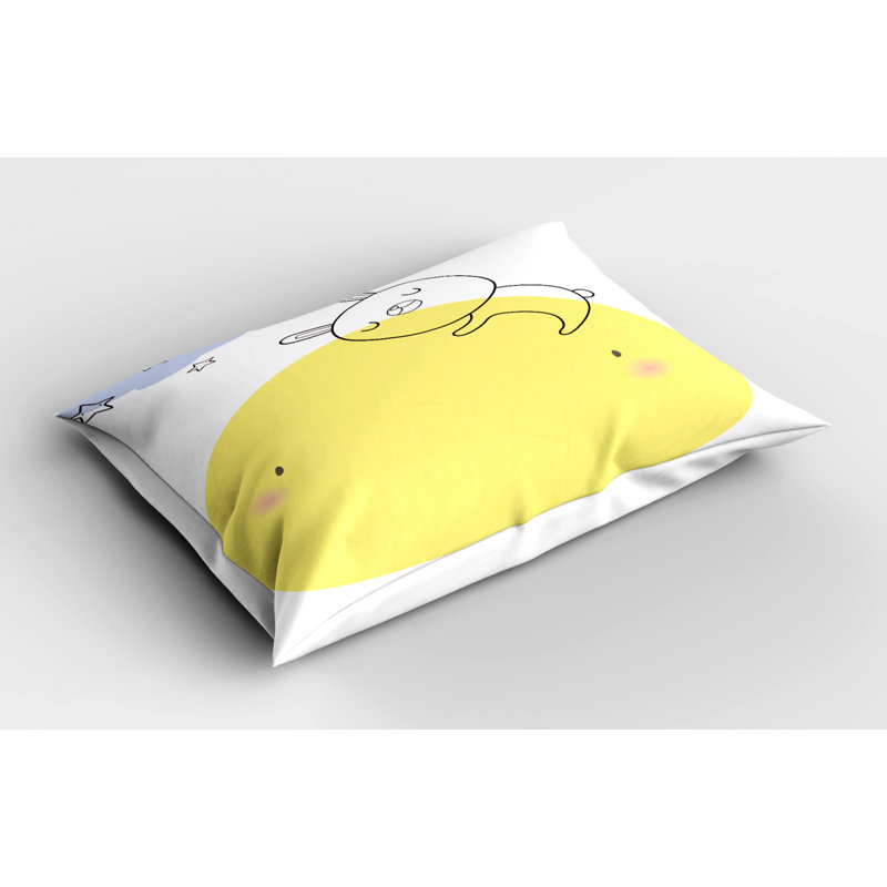 Star Polyester Sham Set, Twin