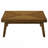 Walnut Brown Square Wood Coffee Table