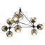Kane 10 - Light Black Geometric Pendant