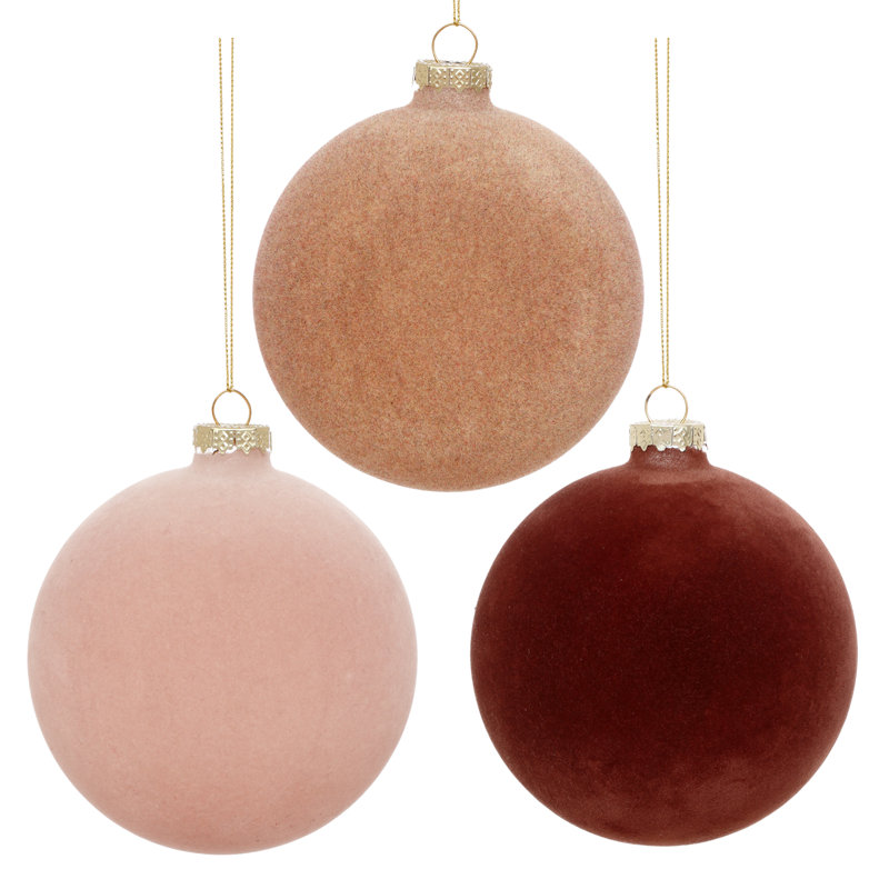 Velvet Classic Ornament, 4 Inches